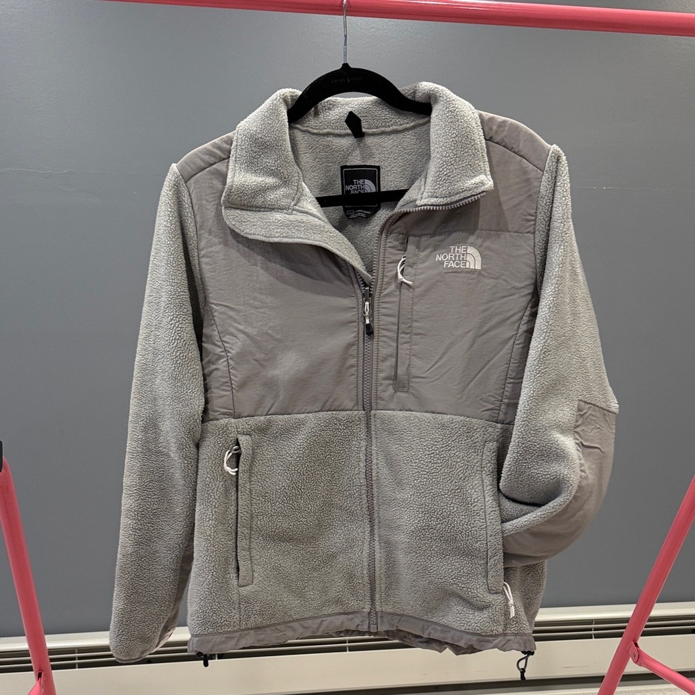 The North Face Light Gray Denali Jacket